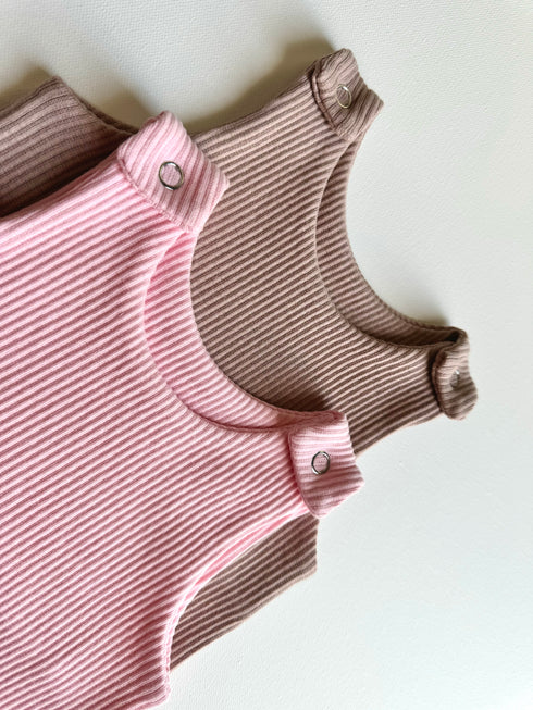 Sweet Pink Dungarees